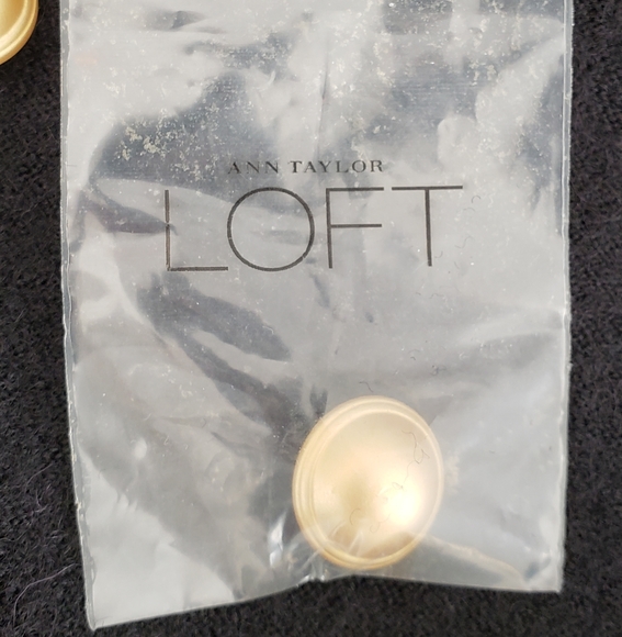 Loft Navy Wool Blend Jacket - M - Picture 6 of 6